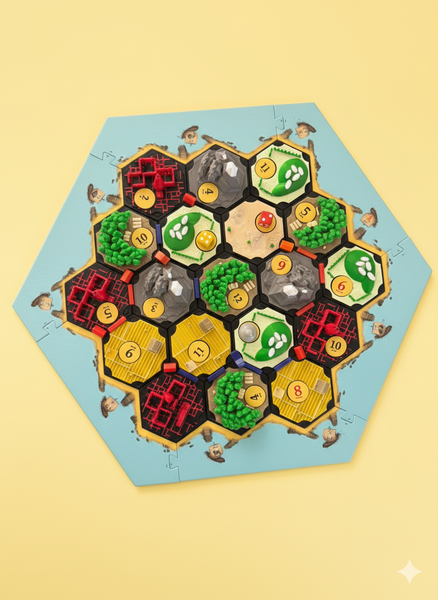 3D Catan Hex Pack
