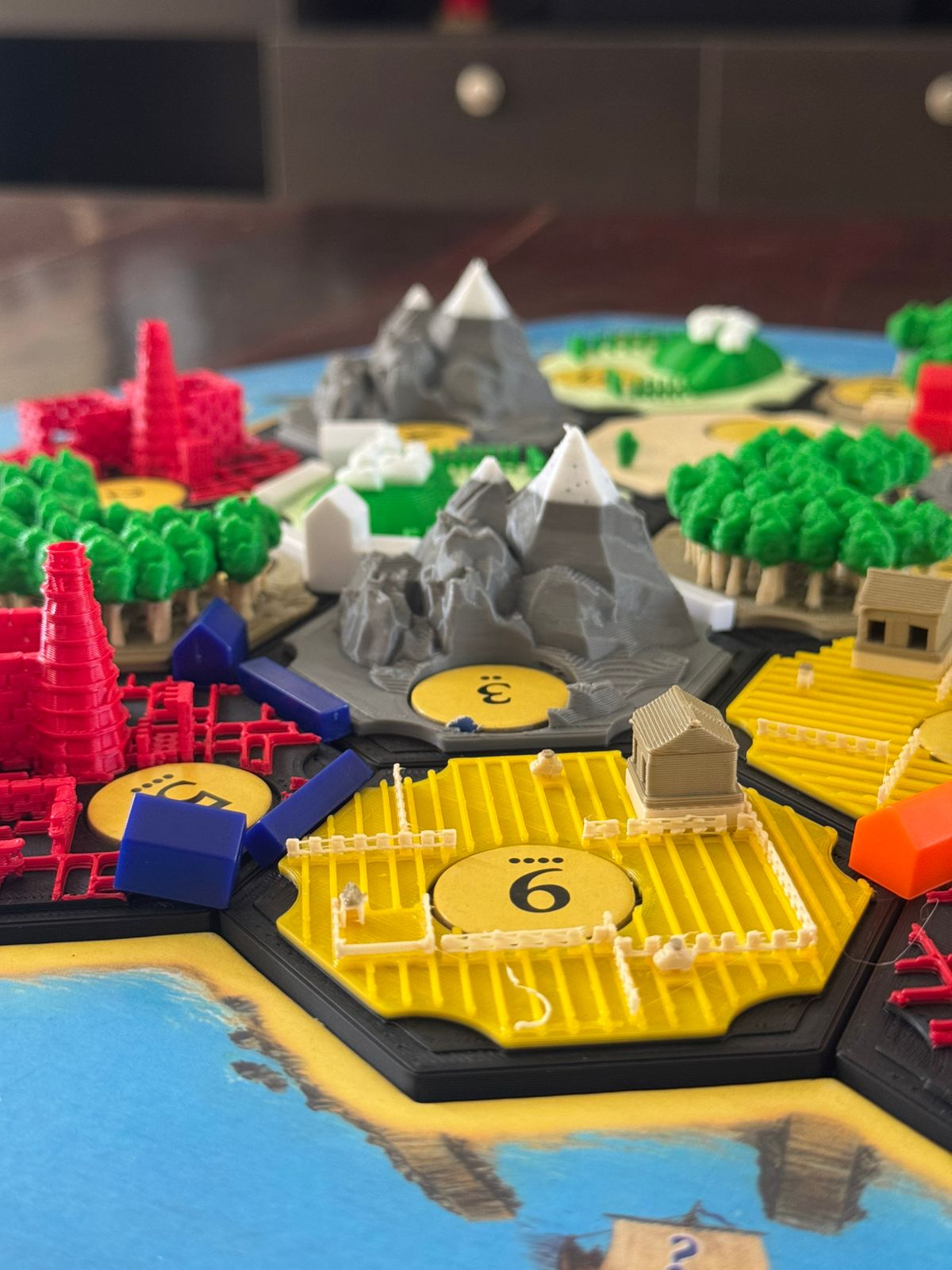 3D Catan Hex Pack