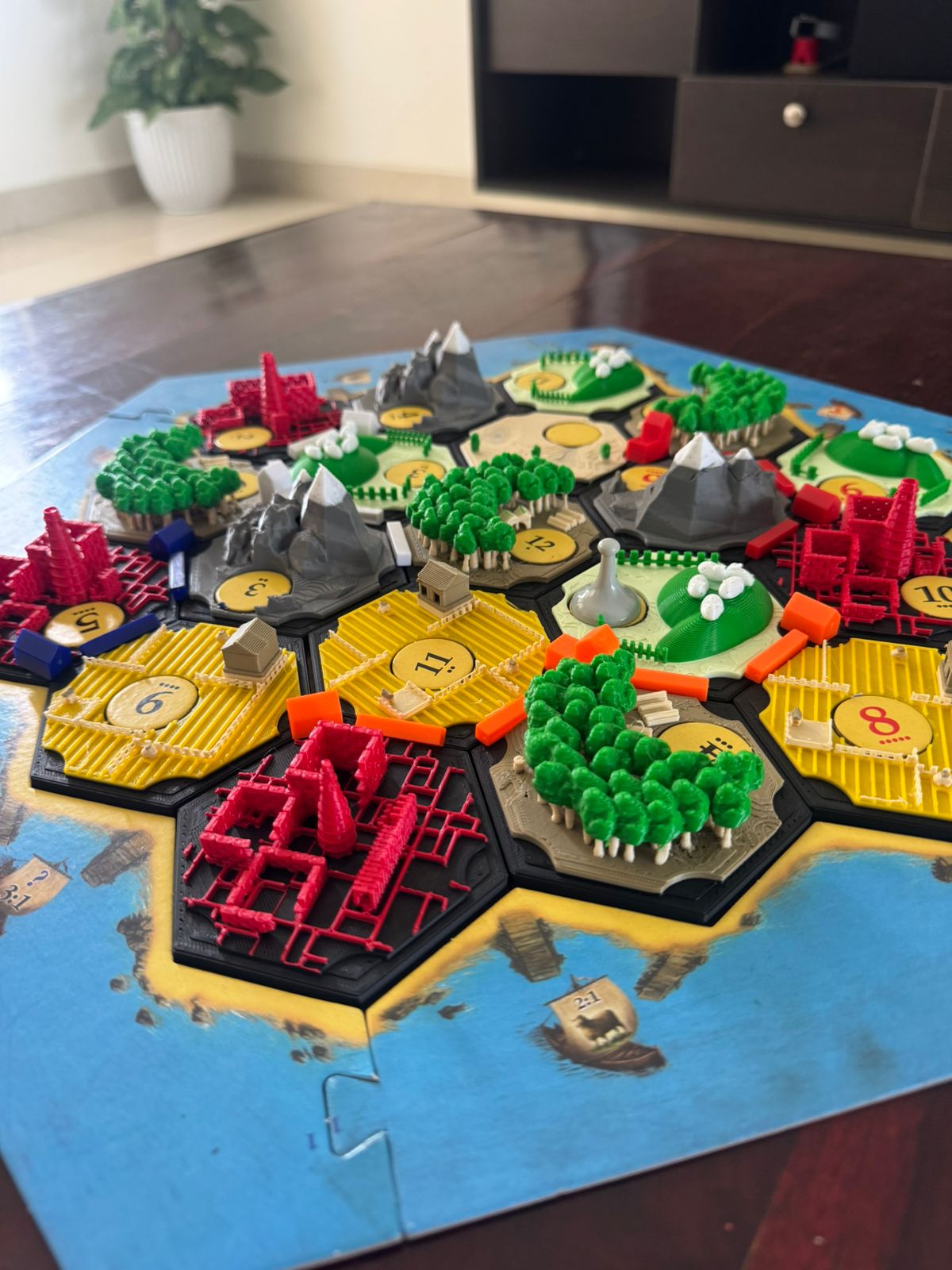 3D Catan Hex Pack
