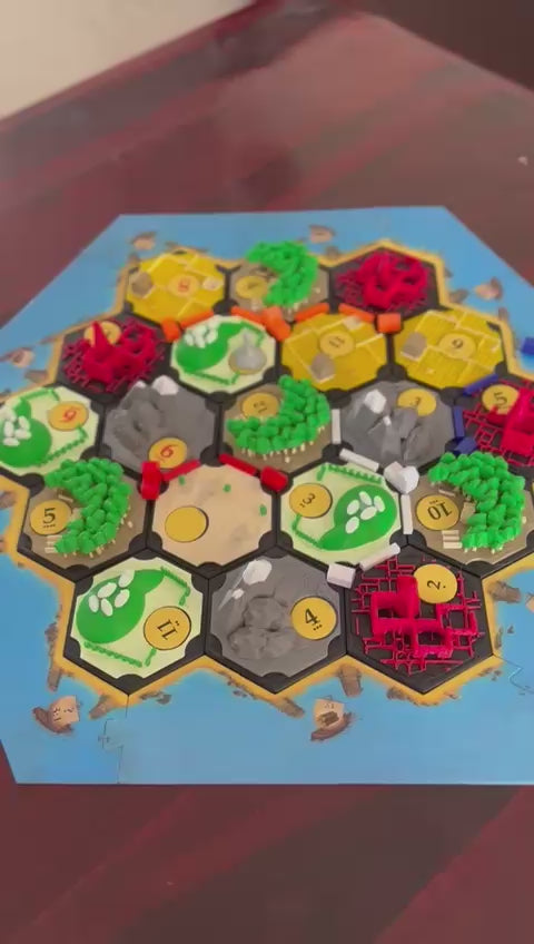 3D Catan Hex Pack